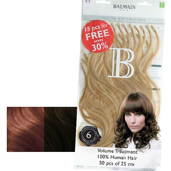 Balmain Fill-In Extensions Value Pack Natural Straight