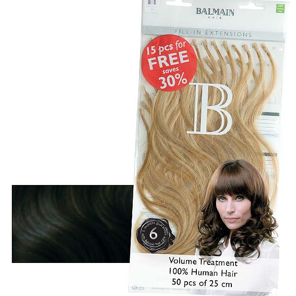 Balmain Fill-In Extensions Value Pack Natural Straight
