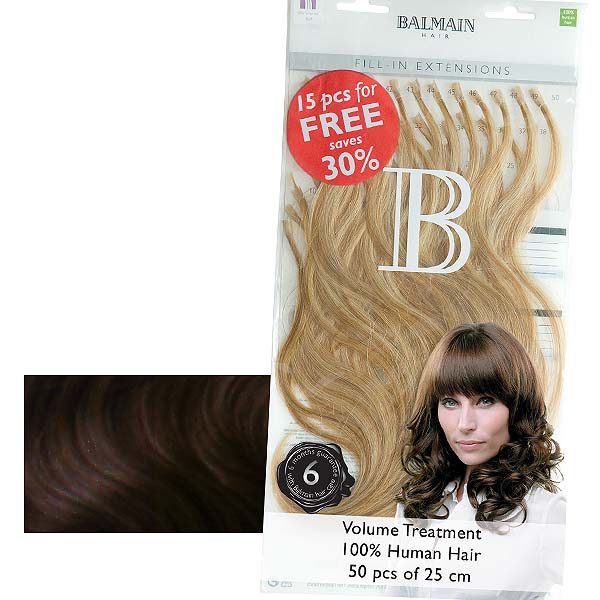 Balmain Fill-In Extensions Value Pack Natural Straight