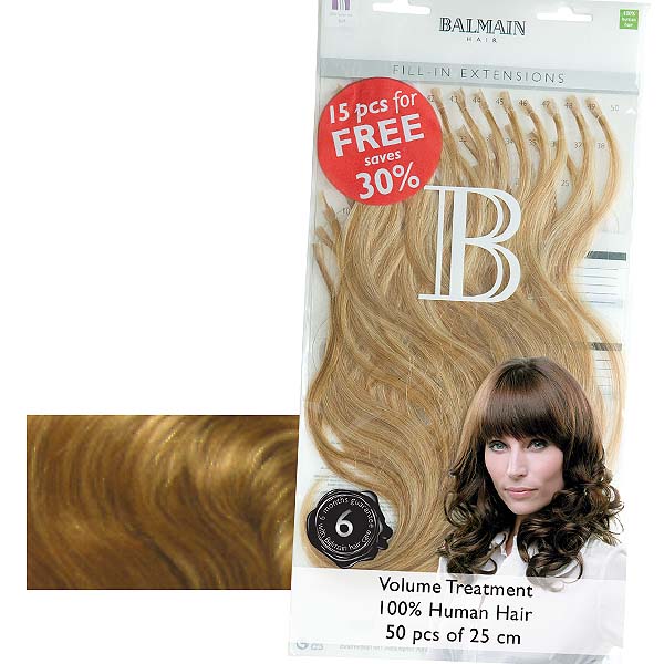 Balmain Fill-In Extensions Value Pack Natural Straight