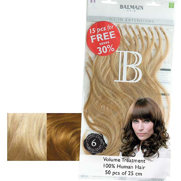 Balmain Fill-In Extensions Value Pack Natural Straight