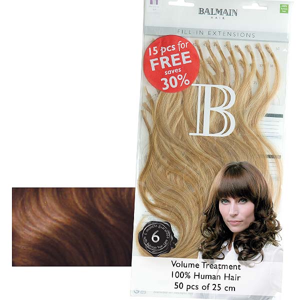 Balmain Fill-In Extensions Value Pack Natural Straight