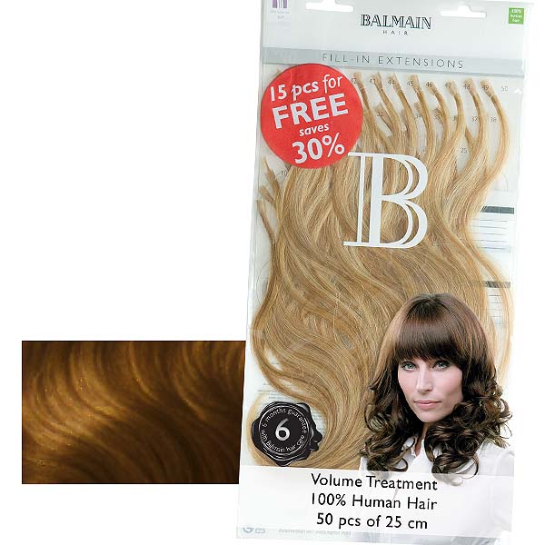 Balmain Fill-In Extensions Value Pack Natural Straight
