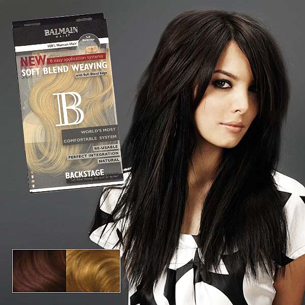 Balmain Soft Blend Weaving Extensions 40 cm