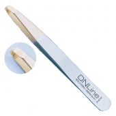 ONLine Tweezers Zangen-Pinzette Goldspitze gerade