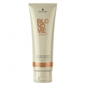 Schwarzkopf BlondMe Color Enhancing Blonde Shampoo Rich Caramel