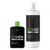 Schwarzkopf [3D] MEN Hair & Body Shampoo